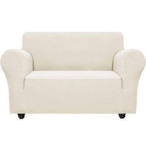 Obytek Stretch Loveseat Slipcover Cream